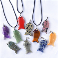 Collier en corde de nylon avec pendentif en pierre naturelle de style tendance en gros, nouveau design, bijoux pour femmes, cadeau