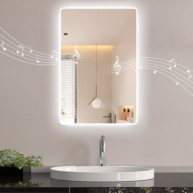 Smart Salon Makeup Touch Sensor Switch Mirror Backlight Bathroom Led Mirror with Led Light