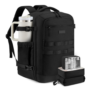 Cadeau d'entreprise personnalisé, sac à dos Oxford, ensemble de quatre pièces, décontracté, voyage d'affaires sur courte distance, sac à dos de grande capacité 20-35L - Product Image 1