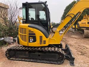 Excavadora Komatsu PC55 en Perfectas Condiciones, Komatsu PC 55 Fabricada en Japón, Usada, Origen Japonés, Komatsu PC55 - Product Image 3