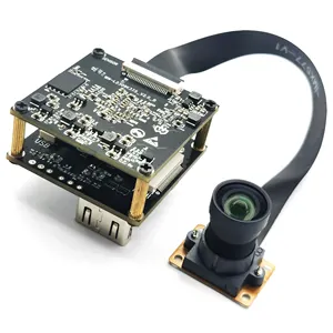 Kamera USB 12MP 4K 30FPS definisi tinggi H.264 H.265 kamera USB tanpa distorsi 100 derajat modul kamera Webcam USB