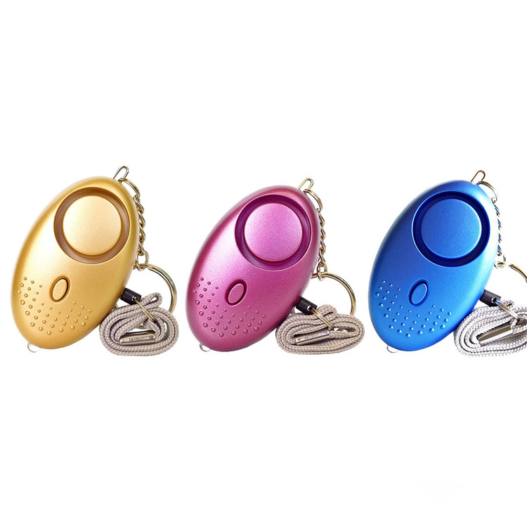 Wholesale Personal Security Alarm Key chain Anti Attack Rape Emergency personal Alarm