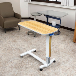 Modern Convenient <strong>Height</strong> <strong>Adjustable</strong> Ergonomic Lightweight Hospital Overbed <strong>Table</strong> for Commercial Use - Product Image 4