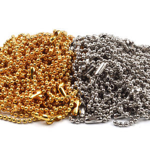 Conector de Cadena de Bolas de Latón Dorado de 4 Pulgadas para Llavero de <span class=keywords><strong>Coach</strong></span>, Etiqueta Colgante, Cadenas Individuales Doradas - Product Image 5