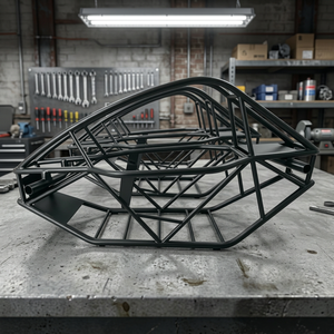 Estructura de Acero Ligero para Vehículos Aéreos (EVTOL) con Recubrimiento de Polvo Negro Anticorrosión, Nueva, Fabricada en China, Personalizada, Soldada, Tipo Jaula de Seguridad Tubular - Product Image 6