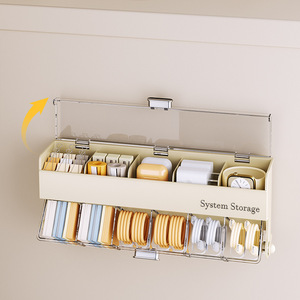 Organisateur de câbles de données, mural, adapté à un usage domestique, organisateur de câbles de charge pour téléphone portable, hub de câbles pour dortoir/chambre. - Product Image 2