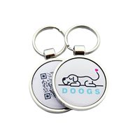 Placas de Identificación Inteligentes al por Mayor para Mascotas con Código QR y NFC Personalizadas de Alta Calidad y Bajo MOQ
