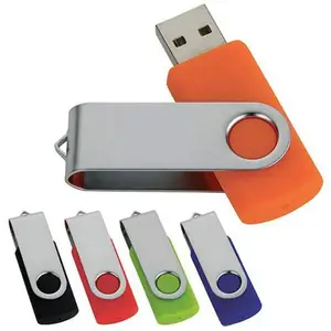 GITRA New Arrival Xoay Tùy Chỉnh Pen Drive 4Gb Pendrive 64Gb Usb Flash Drive Tùy Chỉnh Pendrive 32Gb Trắng Usb Flash Drive