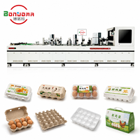 Impresora de inyección de tinta industrial para cajas de huevos de espuma, bandejas de papel, bandejas de frutas con impresión digital UV y alimentación automática
