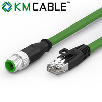 Câble OME de haute qualité RS485 Siemens Bus DP Profibus 4 conducteurs 22AWG vert blindé paire torsadée en cuivre pour l'électronique et l'alimentation