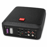 Subwoofer de voiture à profil bas, sous le siège, mince, 8 pouces, actif, 100W RMS, 200W de crête, 4 ohms, 89dB, pour système audio de véhicule