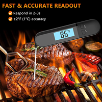 Termometer Digital makanan memasak dapur, tahan air untuk produk dapur panggangan BBQ
