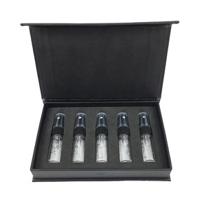 3ml Empty Perfume Bottles Atomizer Refillable Perfume Sample Bottles Cosmetic Glass Perfume Gift Bottle With Box Packaging