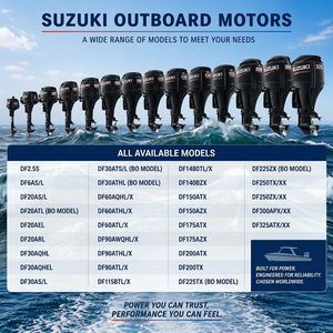 Moteur hors-bord marin Suzuki 325 CV DF325ATX 4 temps V6 à poussoir élevé, arbre long, pour bateaux de pêche et navires de <span class=keywords><strong>patrouille</strong></span> - Product Image 6