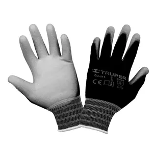 Caja de 12 Guantes de Nailon Recubiertos de Poliuretano, CH, TRUPER - Product Image 1