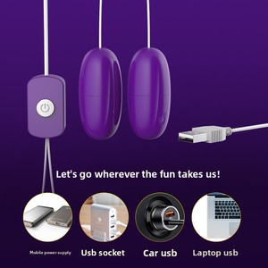 Vendita Diretta del Produttore: <span class=keywords><strong>Mini</strong></span> Vibratore a Forma di Uovo con Funzione di Leccata, Ricarica USB, Stimolatore Punto G, Giocattolo per Masturbazione Femminile - Product Image 2