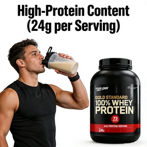 Protéine de lactosérum isolée pour la récupération après l'entraînement OEM/ODM, formule ultime de musculation, 24 g de protéine de lactosérum de qualité supérieure - Product Image 5