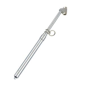 Wheelsky 10-150psi Liga De Zinco Cabeça Aço Corpo Cromado 2-side Laser Impresso Alumínio Bar Large <span class=keywords><strong>Bore</strong></span> Car Tire <span class=keywords><strong>Air</strong></span> Pressure <span class=keywords><strong>Gauge</strong></span> - Product Image 5