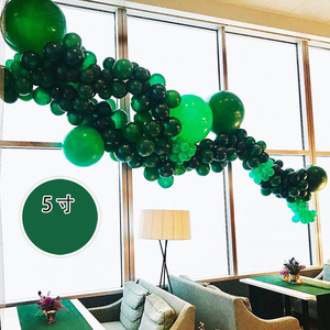 Globos Redondos de Látex Verde Oscuro de 12 Pulgadas para Fiestas y Eventos - Product Image 5