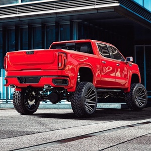 Rueda de Aleación Todoterreno 4x4 de 22 Pulgadas 22x12 6x139.7 6x135 -44 Offset Negativo Cóncavo para gmc sierra silverado suburban tahoe - Product Image 6