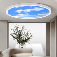 Plafonnier LED moderne et minimaliste en acrylique, design Nuage Soleil, indice de protection IP20, pour chambre principale, chambre d'enfant, éclairage domestique