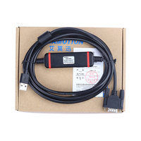 Cable de Depuración para Servoaccionamiento AMSAMOTION USB-CD2S con Conductor de Cobre y Aislamiento de PVC para Programación Industrial JD FD CD ED