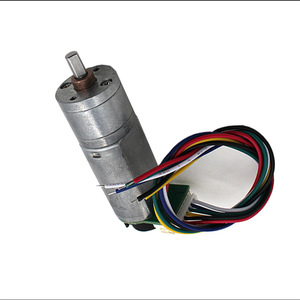 มอเตอร์ดีซีแบบลดเกียร์ 180 รอบ 20 มม. สำหรับเครื่องติดกาว - Product Image 2