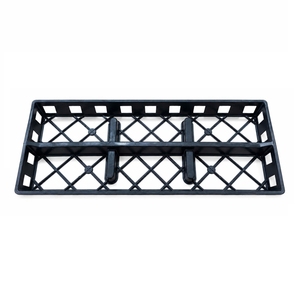 Plastic Nursery Carry <b>Tray</b> Open Grid Bottom Design PP Material with Molded Handle Bar for <b>Plant</b> Transport and Air Pruning - Product Image 4