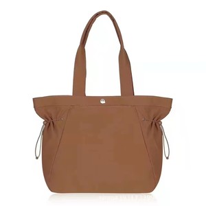 Bolsa de Lona de Nailon de Alta Calidad, Nueva, al por Mayor, con Logotipo Personalizado, para Mujer, Tipo Tote, con Cordón, para Compras, Yoga, Deportes, 18L - Product Image 6
