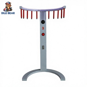 Máquina de reacción y reflejos con varillas, tablero contador de golpes, riel superior para varillas, juego de varias varillas, juego de velocidad de captura, operada con monedas para salas de juego - Product Image 5