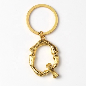 Nuovo metallo di modo 26 lettere portachiavi A-Z maialini alfabeto ciondolo portachiavi auto - Product Image 5