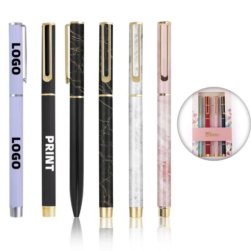 TTX New Kawaii Luxury Metal Parker Pen Promotional Personalized Stylo Christmas Gift Pens With Custom Logo