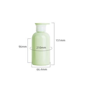 Botellas de Plástico con Bomba para Lociones <span class=keywords><strong>Makron</strong></span> de 300 ml, Envases de PET Vacíos para Cosméticos de Color, Champú, Limpiador Facial, Líquido Facial - Product Image 6