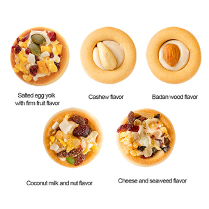 Atacado doces e doces snacks de nozes Biscuit assar anel redondo açúcar biscoitos biscoitos e biscoitos de castanha de caju biscoitos - Product Image 6