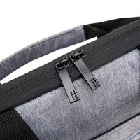 Housse d'ordinateur portable imperméable, durable, en nylon, élégante, antichoc, écologique, pour tablette et ordinateur portable, avec bandoulière