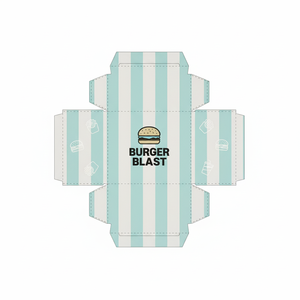 กล่อ<span class=keywords><strong>ง</strong></span>ใส่อาหาร<span class=keywords><strong>ส</strong></span>ำหรับทอดและเบอร์เกอร์พร้อมโลโก้ขอ<span class=keywords><strong>ง</strong></span>ฉันสำหรับรถเข็นรถบรรทุกอาหาร - Product Image 4