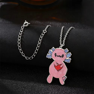 <span class=keywords><strong>Collana</strong></span> con Ciondolo in Acciaio Inossidabile Personalizzato con Disegno Smaltato per Bambini, Regalo per la Mamma - Product Image 6