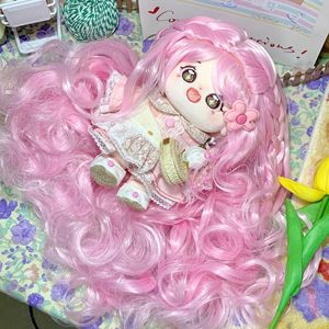 Peluca rosa <span class=keywords><strong>de</strong></span> muñecas American Girl para niñas, pelucas <span class=keywords><strong>de</strong></span> muñecas azules negras - Product Image 4