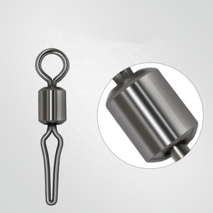 Giratorio con Clip de línea lateral, eslabones giratorios de pesca, broche giratorio con Clip de línea lateral, accesorios de pesca - Product Image 2