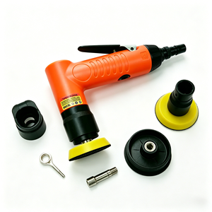 Lijadora orbital aleatoria de 2 pulgadas y 22000 RPM con interfaz de 1/4 de pulgada para pulido de pintura de carrocerías, juego completo de 61 consumibles en stock - Product Image 3