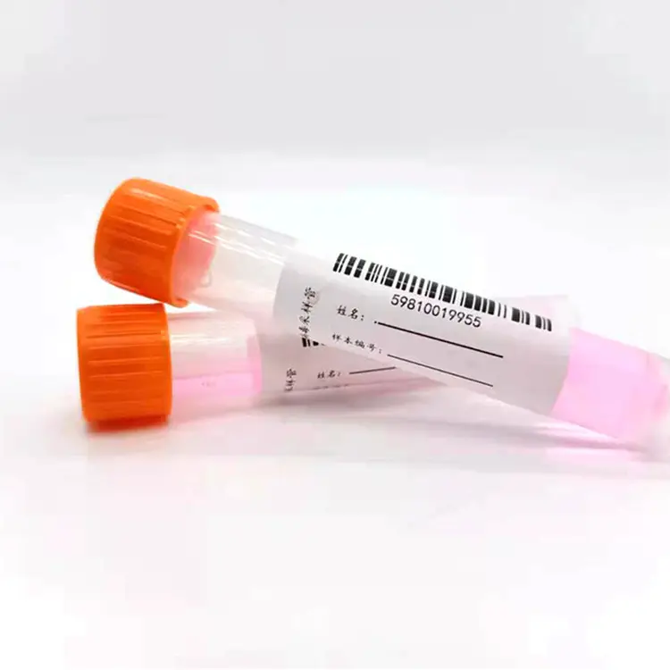 사용자 정의 테스트 튜브 라벨 혈액 튜브 스티커 저온 의료 냉동고 바코드 라벨