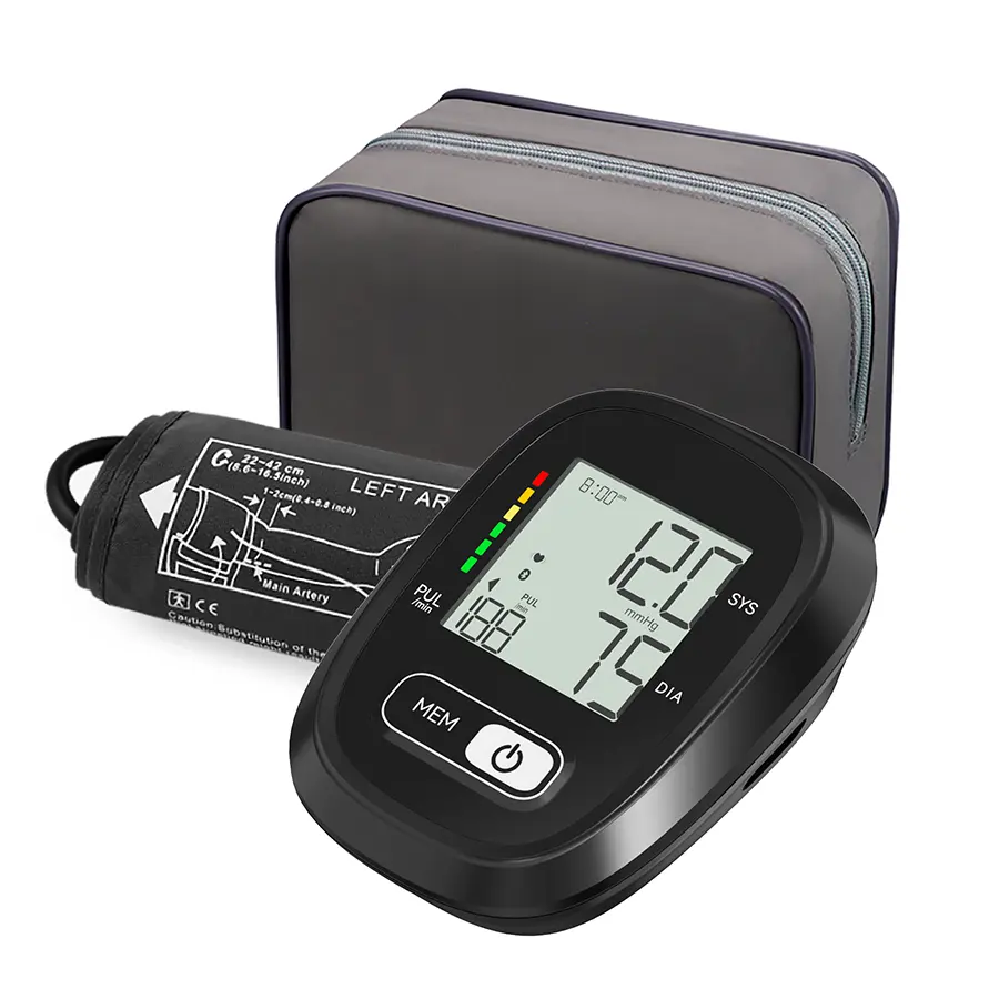 Dispositivo de Salud de uso doméstico Tensiómetro digital Bluetooth Monitor de presión arterial automático Brazo superior
