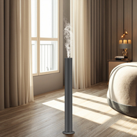 Diffuseur d'huile parfumée de luxe en aluminium de 100 ml avec logo personnalisé, alimentation électrique USB pour hôtel et usage domestique