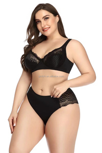 Set <span class=keywords><strong>reggiseno</strong></span> e biancheria intima da donna a 2026 dimensioni di una placca, traspirante, <span class=keywords><strong>trasparente</strong></span>, pizzo ricamato dietro <span class=keywords><strong>reggiseno</strong></span> a filo - Product Image 2