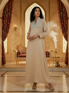 Abito Abaya Musulmano da Donna - Stile Dubai, Abbigliamento Islamico di Lusso per <span class=keywords><strong>Moda</strong></span> Modesta - Product Image 2