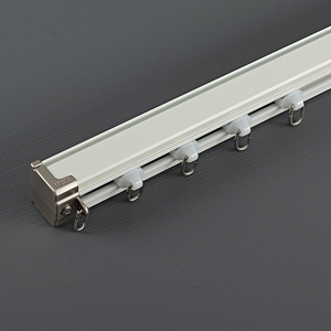 Chất lượng cao Thiết kế hiện đại Rèm kim loại theo dõi trang trí nội thất Phụ kiện cho phòng khách & khách sạn học tập & văn phòng sử dụng - Product Image 2