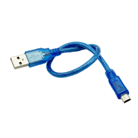 Cable de extensión Mini 5P A macho a USB 2,0 B macho adaptador de cable de carga y sincronización de datos profesional para equipos industriales