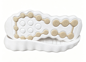 HT-9K0368 Suela Deportiva Ligera Popular de EVA, Suela Exterior con Amortiguación en Forma de Ola para la Fabricación de Zapatillas Deportivas - Product Image 4