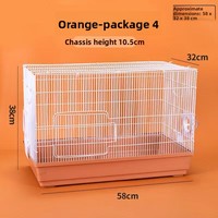 Cage pour Hamster Double Couche 60 Grand Nid de Hamster en Plastique Solide Doré Villa de Grande Taille Toutes Saisons Une Boîte Contient 10