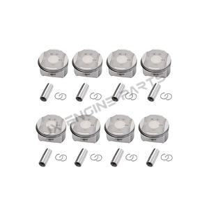 8個入りピストンリングセット 93mm ポルシェ カイエン ターボ 4.5L V8 955/9PA M48.50/M48.00 OE 94810393101用 - Product Image 3